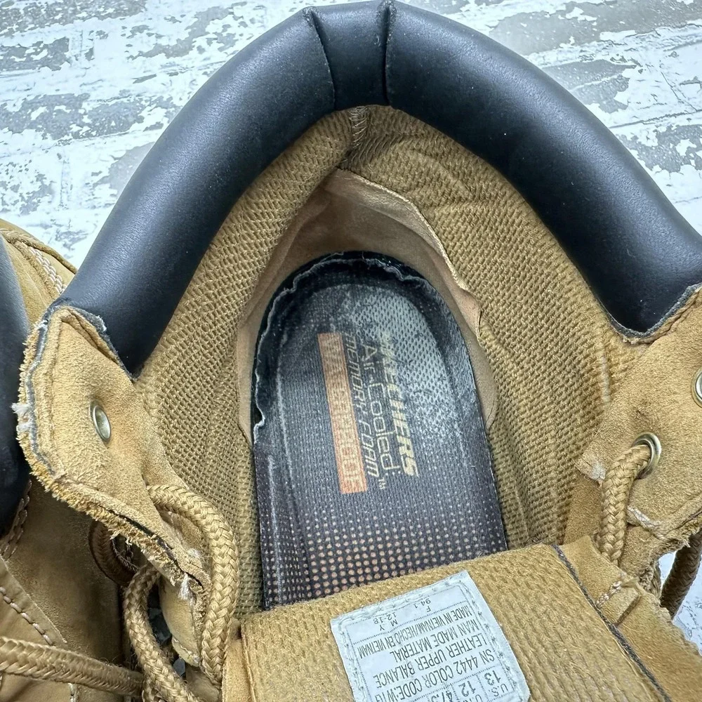 Skechers combat boots